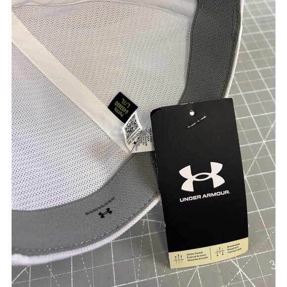 Under Armour Men’s Fish Hunter Mesh Cap L/XL Black & White - Picture 6 of 9